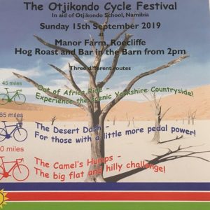 The Otjikondo Cycle Festival, in aid of Otjikondo School, Namibia