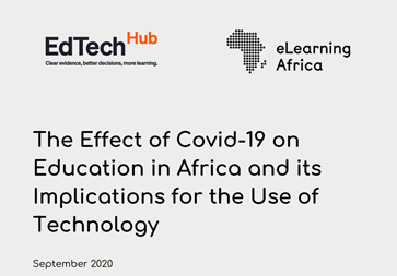 The Effect of Covid-19 on Education in Africa and its Implications for the Use of Technology